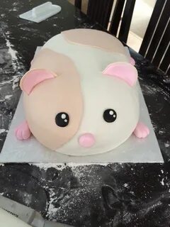 Hamster Cake Animal cakes, Pig cake, Cupcake cakes