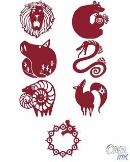 The Seven Deadly Sins: Cosplay Temporary Tattoos by Otaku In