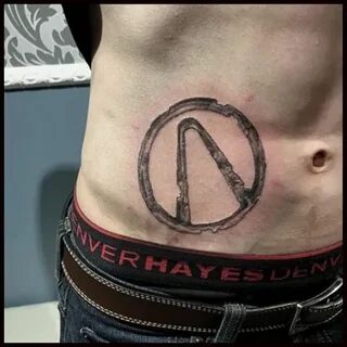 Borderlands Vault Symbol Borderlands tattoo, Hip tattoo, Sim