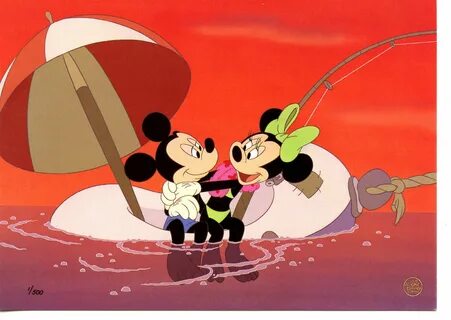 Купить Paradise Bound-Minnie-Mickey Mouse-Disney Animation A