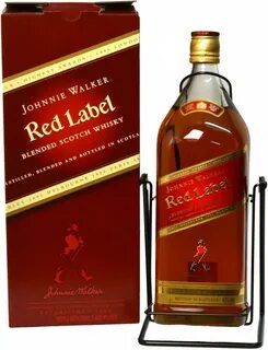 Виски Red Label 3000 ml, купить Джонни Уокер Рэд Лейбл в кор