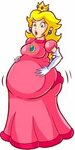 Princess peach bloated belly! by belly-editor Bloated belly,