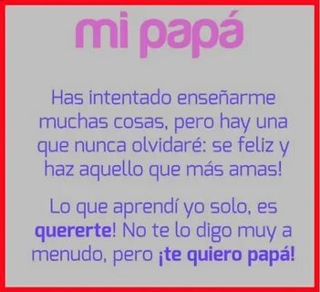 poemas-cortos-para-papa-de-su-hija-unica Frases Hoy