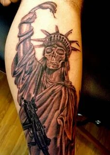 30 Ultimate Statue Of Liberty Tattoos Ideas