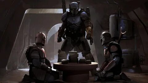 The Mandalorian Art 4K Wallpaper #7.472