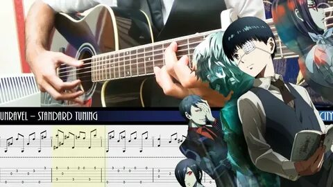 Tokyo Ghoul - Unravel (OP) Fingerstyle Acoustic Guitar Cover