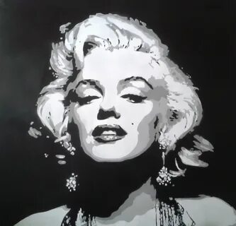 19+ Marilyn Monroe Pop Art Black And White - Gordon Gallery