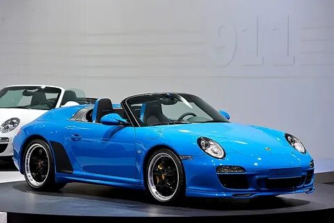 File:2010 Blue Porsche 911 Speedster 997 Mondial Paris 4013x