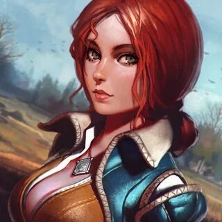 Скачать обои Трисс Меригольд, Triss Merigold, CD Projekt RED