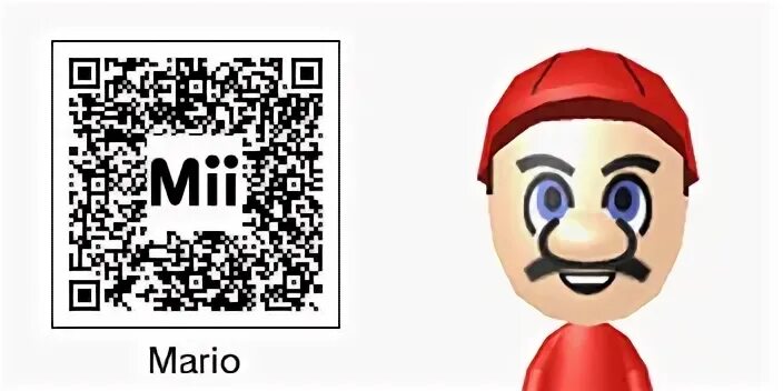 Super Mario Mii Qr Codes - Jamies Witte