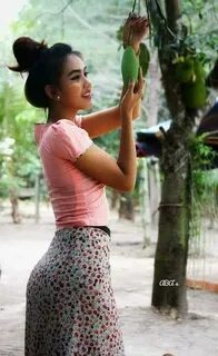 Pin on Myanmar Beauty Lady