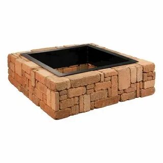Rustic Fire Pit at Menards Rustic fire pits, Fire pit, Outdo
