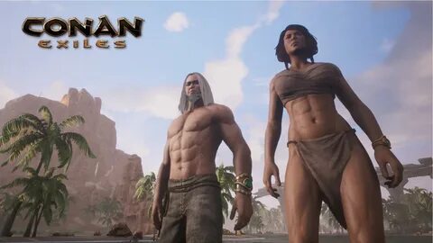 Conan Exiles multiplayer with Mrs Sausagefingers !! - YouTub