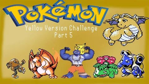 Pokemon Yellow Challenge Part 5 The Water Flowers of Cerulea