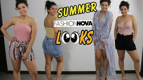 Fashion Nova Summer Looks - Cute Simple Outfits Haul and Rev