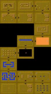 The Legend of Zelda - Dungeon Maps