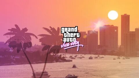 GTA V Custom Vice City Intro (Replaces Original Rockstar Log