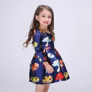 Girl Party Dress Cartoon Costume Teenage Girls Clothing Kids