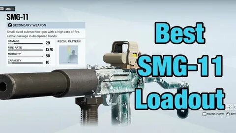 SMG-11 is OP and Best Loadout - YouTube