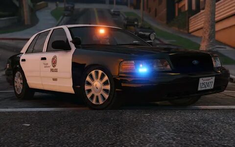 Los Angeles Slicktop Crown Victoria (Gang Unit/SWAT) - GTA5-