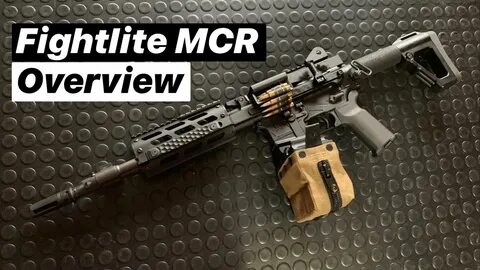 The SawKiller Overview of the MCR Beltfed AR15 by Fightlite 