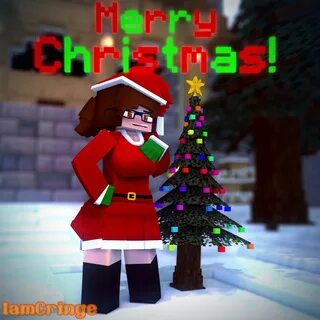 Merry Christmas Minecraft anime, Minecraft anime girls, Sexy