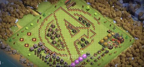 Best Funny Troll Base TH10 with Link - Town Hall Level 10 Ar