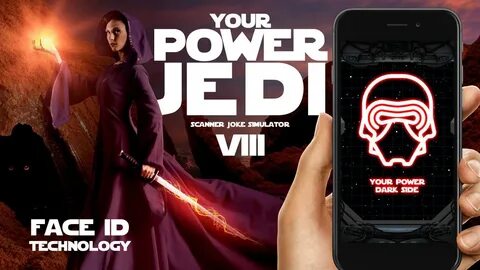 You power jedi scanner face id test prank for Android - APK 