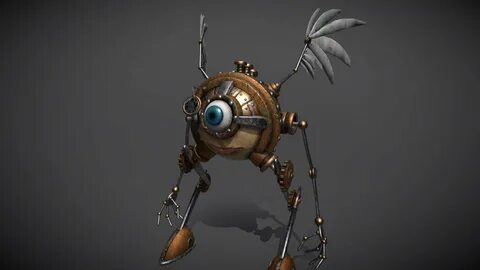 D&D Modron fanart - 3D model by Antharias (@Antharias) 4c9bf