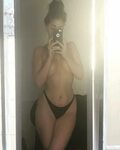 Topless Emily Rinaudo Selfie theRACKUP www.therackup.com