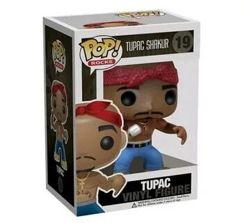 Funko POP Новое поступление Tupac Shakur #19 экшн игрушки Фи