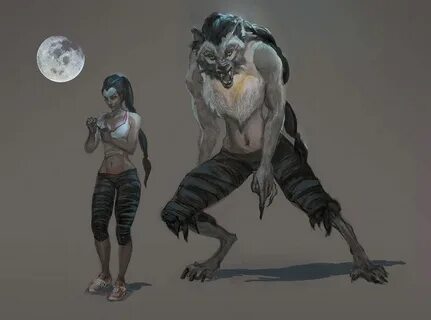Werewolf female Werewolf girl, Female werewolves, Werewolf a