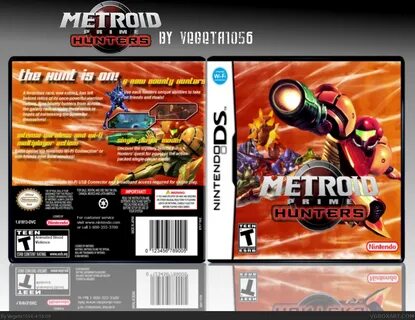Metroid Prime: Hunters Nintendo DS Box Art Cover by Vegeta10