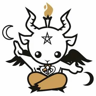 cute baphomet Satanic art, Baphomet, Satan