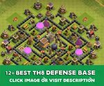 12+ Best TH8 Defense Base 2019 (New) Trophy base, Base, Town