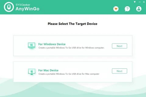 SYSGeeker AnyWinGo v4.7.2 Windows To Go Creator Tool