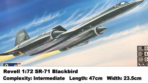Revell 1:72 SR-71 Blackbird Kit Review - YouTube