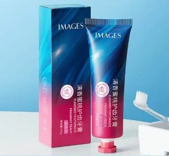 IMAGES FLAVORED TOOTHPASTE FRAGRANT PEACH Зубная паста с аро