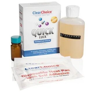 Clear Choice Quick Luck Synthetic Urine Review Drug Testing 