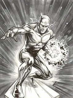 by Eric Henson Silver surfer comic, Surfer art, Silver surfe