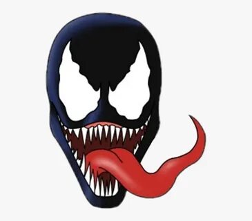 #venom #superheroes #marvel - Easy Cartoon Venom Drawing, HD