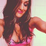 Hot Photos Of Nikki Bella Showing Off Her Cleavage PWMania.c