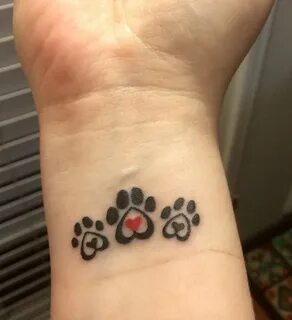 The 80+ Cutest Paw Print Tattoos Ever - Page 2 - The Paws Pa