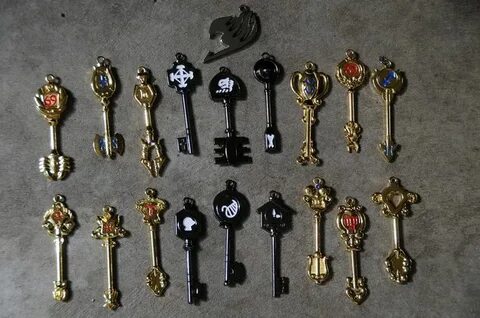 Fairy Tail Celestial Keys by JezTheButler on deviantART Fair