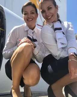 Stewardess upskirts