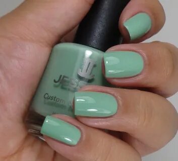 Jessica In Bloom Collection Summer 2014 Mint green nail poli