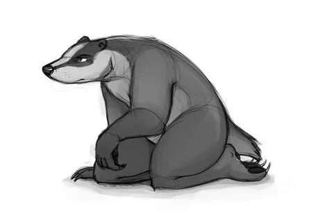 Badger Character Design by Temiree -- Fur Affinity dot net