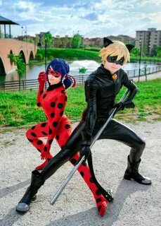 Ladybug e Cat Noir de Miraculous (With images) Cosplay costu