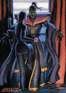Princess Leia Organa and Prince Xizor from Star Wars Shadows