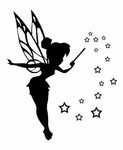 Tinkerbell black and white 0 ideas about tinker bell tattoo 